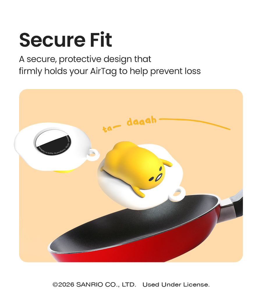 gudetama the lazy egg mini backpack amazon Sanrio® Figure Type AirTag Case