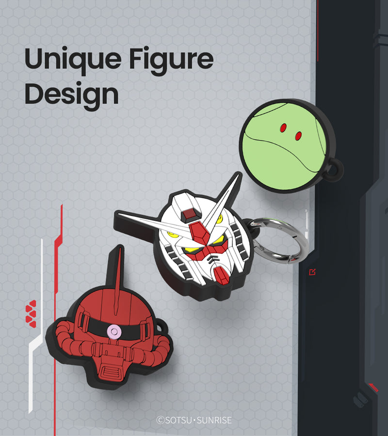 Gundam Figure Type AirTag Case - Zaku