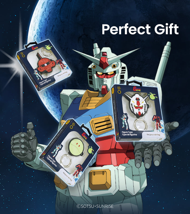 Gundam Figure Type AirTag Case - Zaku