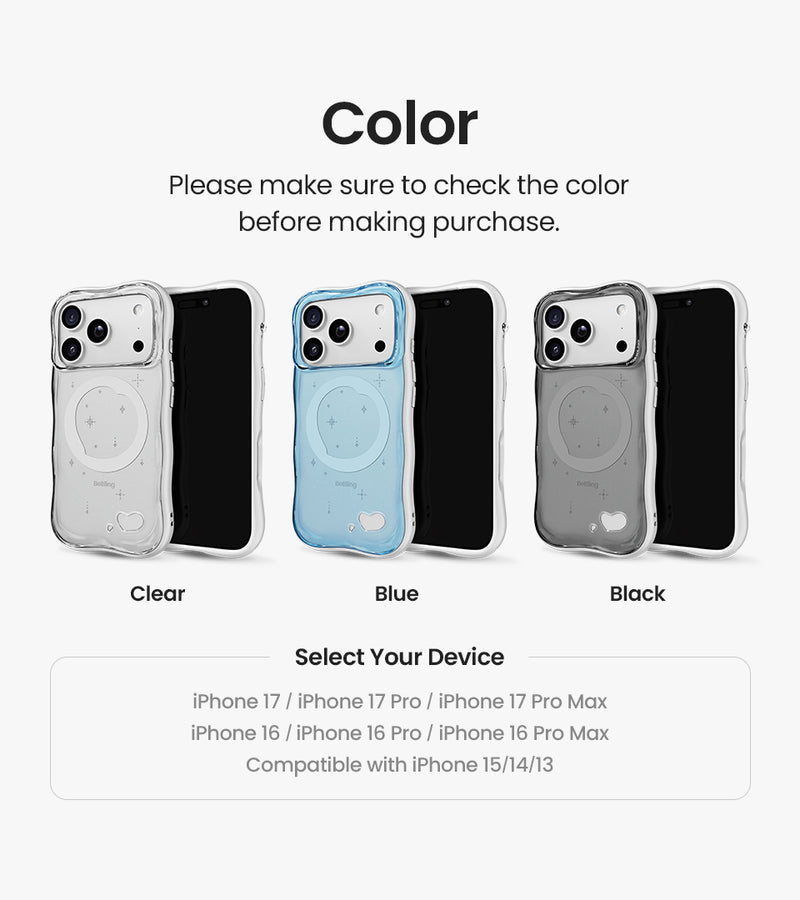 iFace BeBling 2 Standard Phone Case for iPhone 17 Series - Black