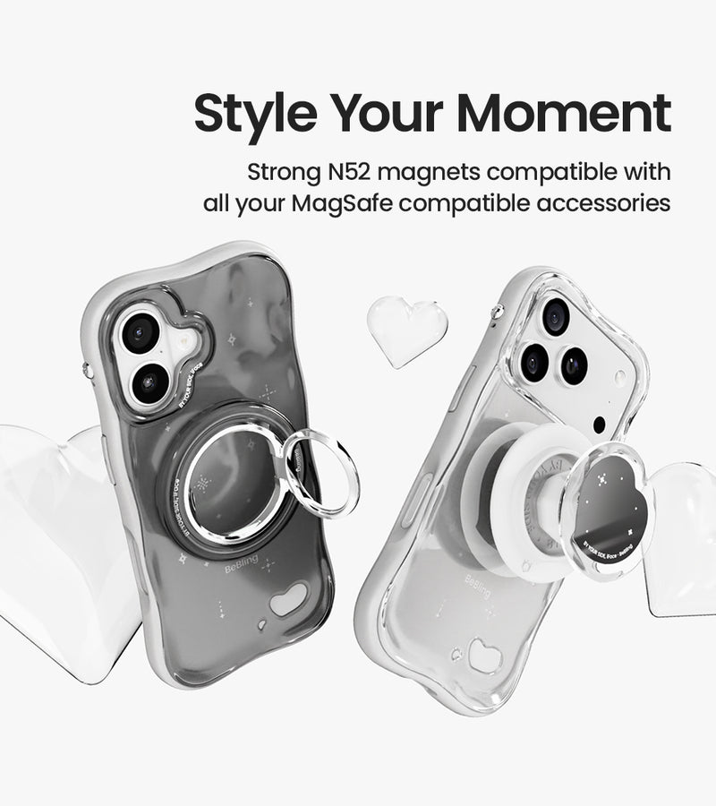 iFace BeBling 2 Standard Phone Case for iPhone 16 Series - Black