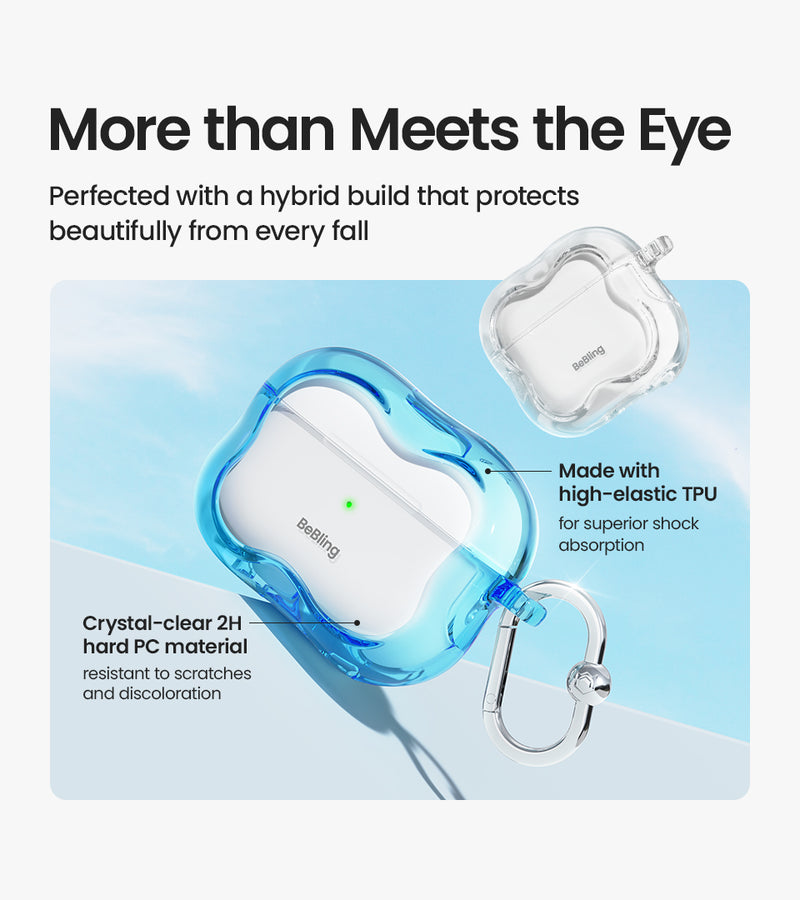 iFace BeBling 2 AirPods 4 Case - Clear