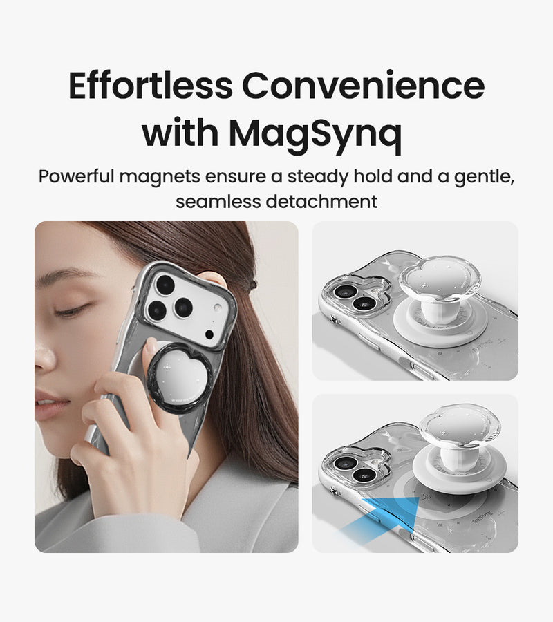 iFace BeBling 2 MagSynq Standard Grip Holder - Clear