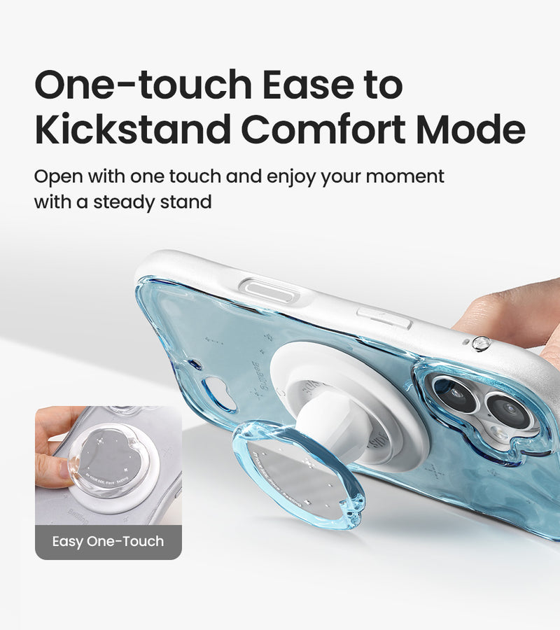 iFace BeBling 2 MagSynq Standard Grip Holder - Clear