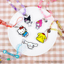 Sanrio Cinnamoroll Beaded Charm Mobile Phone Wrist Strap