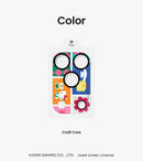 iFace x Sanrio Tempered Glass Camera Lens Protector for iPhone 17 Pro / 17 Pro Max / Air - Craft Core