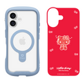 iPhone 16 Series Reflection Case + Hello Kitty 50th Anniversary Inner Sheet [Red]