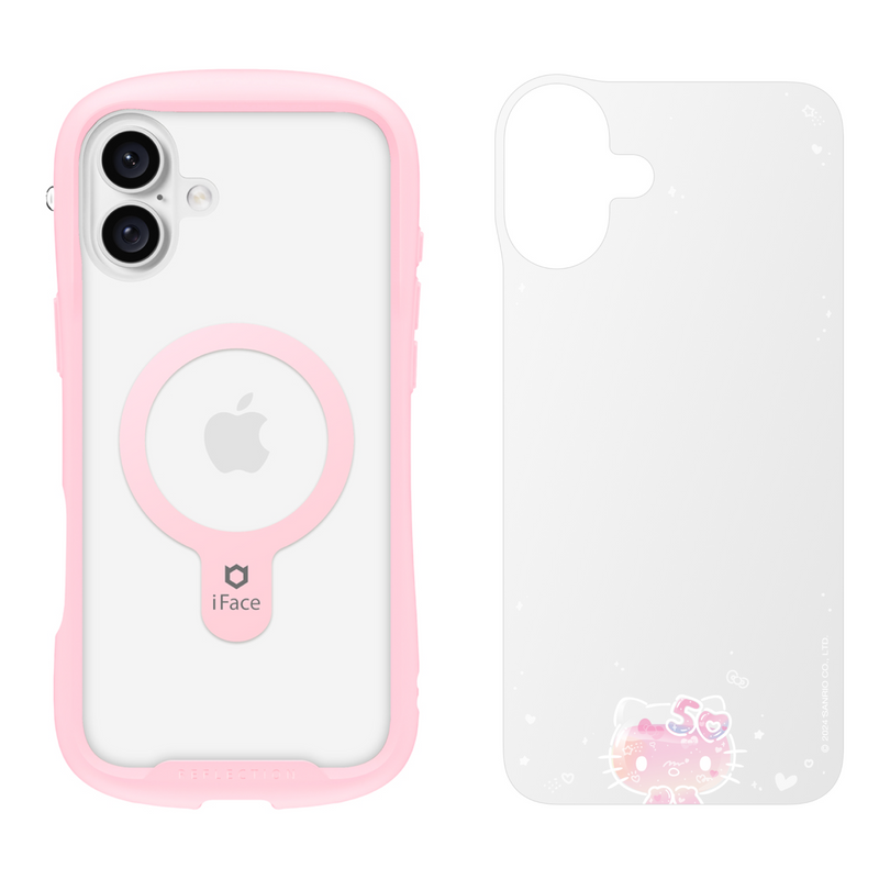 iPhone 16 Series Reflection Case + Sanrio Hello Kitty 50th Anniversary Inner Sheet [Twinkles]