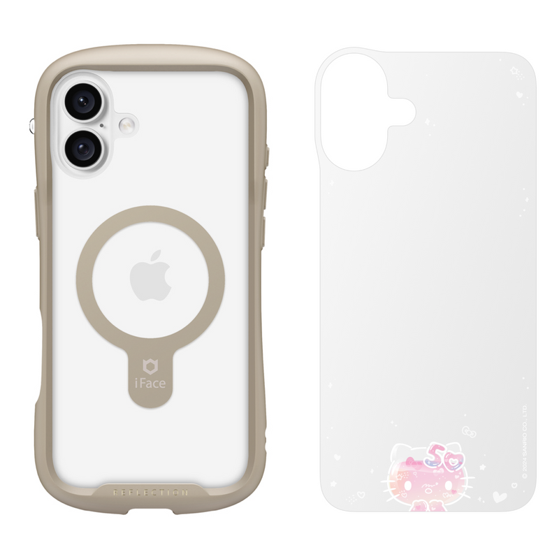 iPhone 16 Series Reflection Case + Sanrio Hello Kitty 50th Anniversary Inner Sheet [Twinkles]