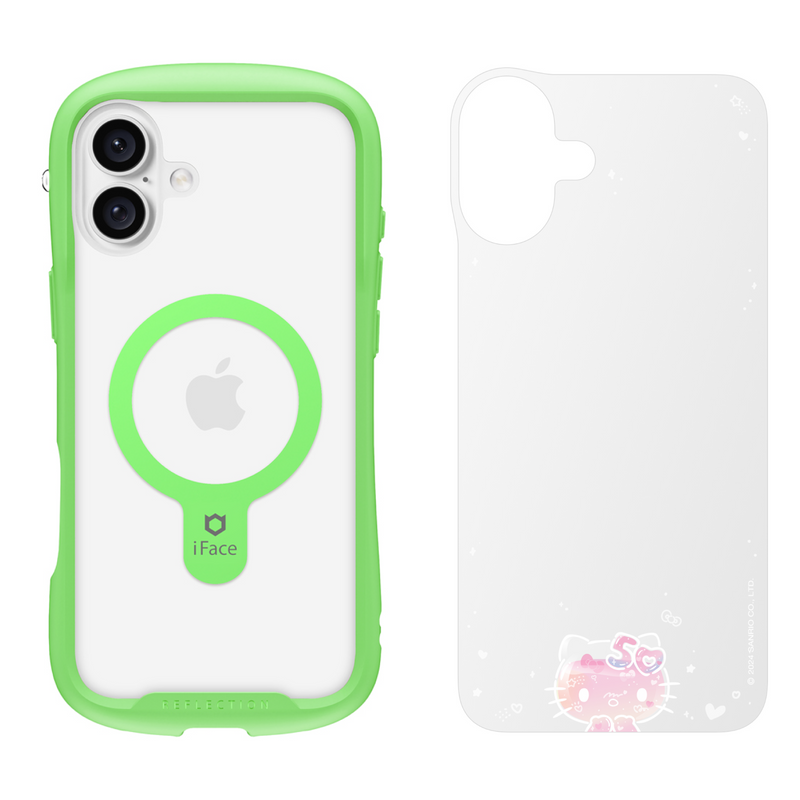 iPhone 16 Series Reflection Case + Sanrio Hello Kitty 50th Anniversary Inner Sheet [Twinkles]