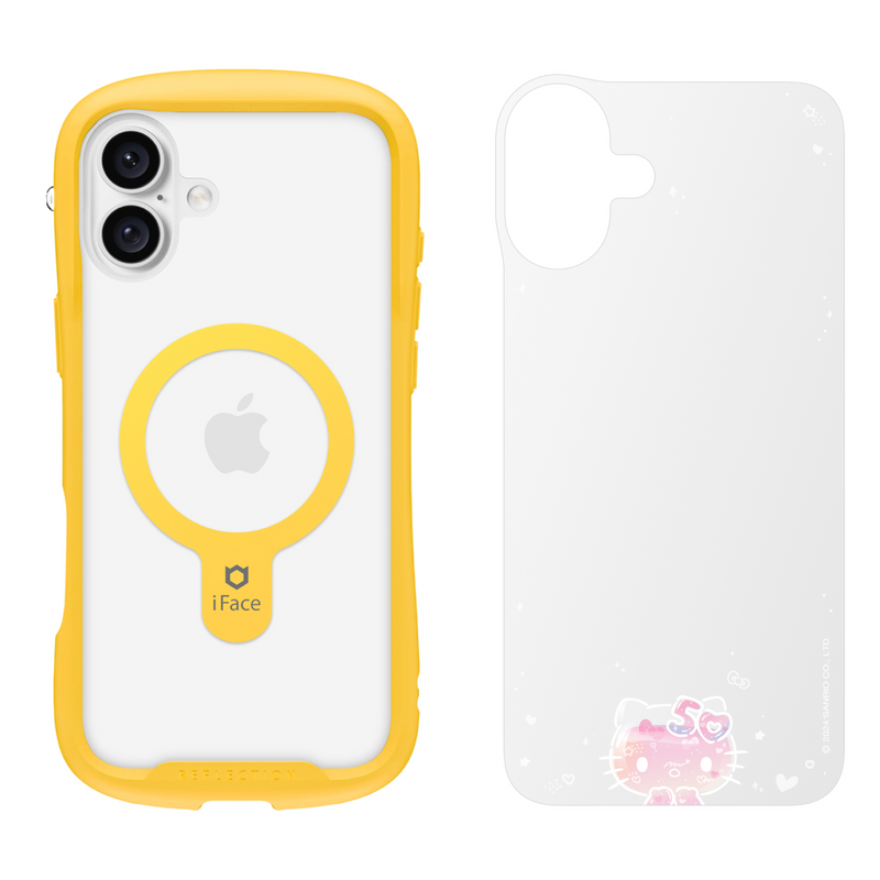 iPhone 16 Series Reflection Case + Sanrio Hello Kitty 50th Anniversary Inner Sheet [Twinkles]