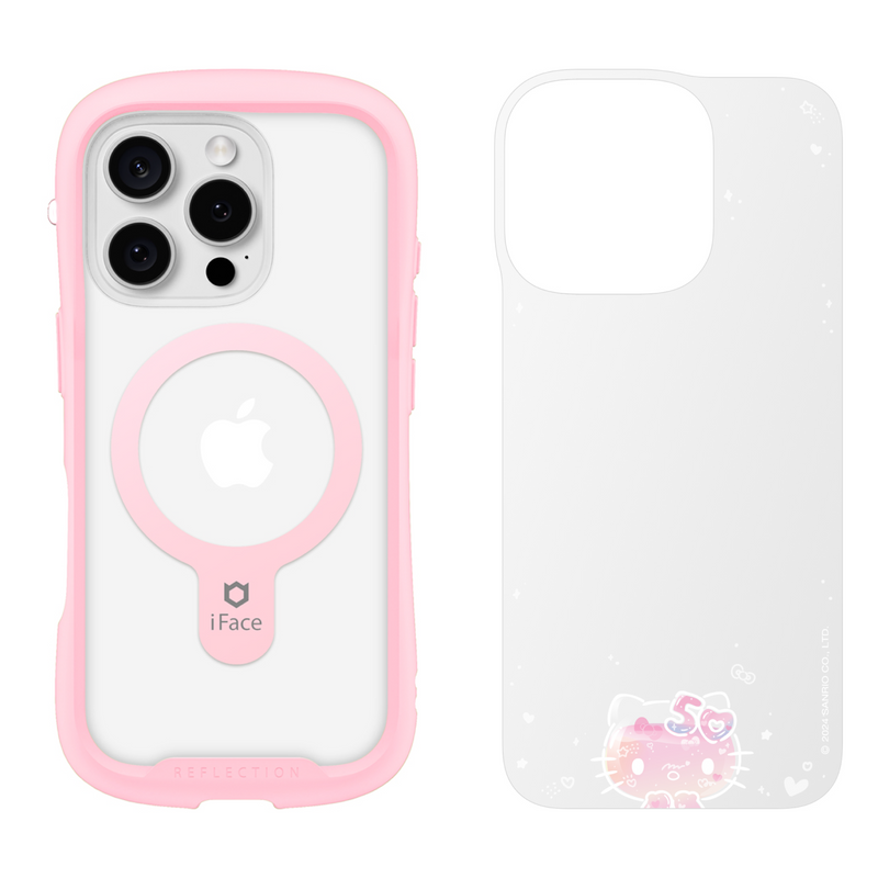 iPhone 16 Series Reflection Case + Sanrio Hello Kitty 50th Anniversary Inner Sheet [Twinkles]