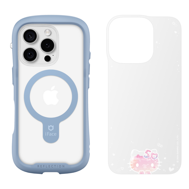 iPhone 16 Series Reflection Case + Sanrio Hello Kitty 50th Anniversary Inner Sheet [Twinkles]