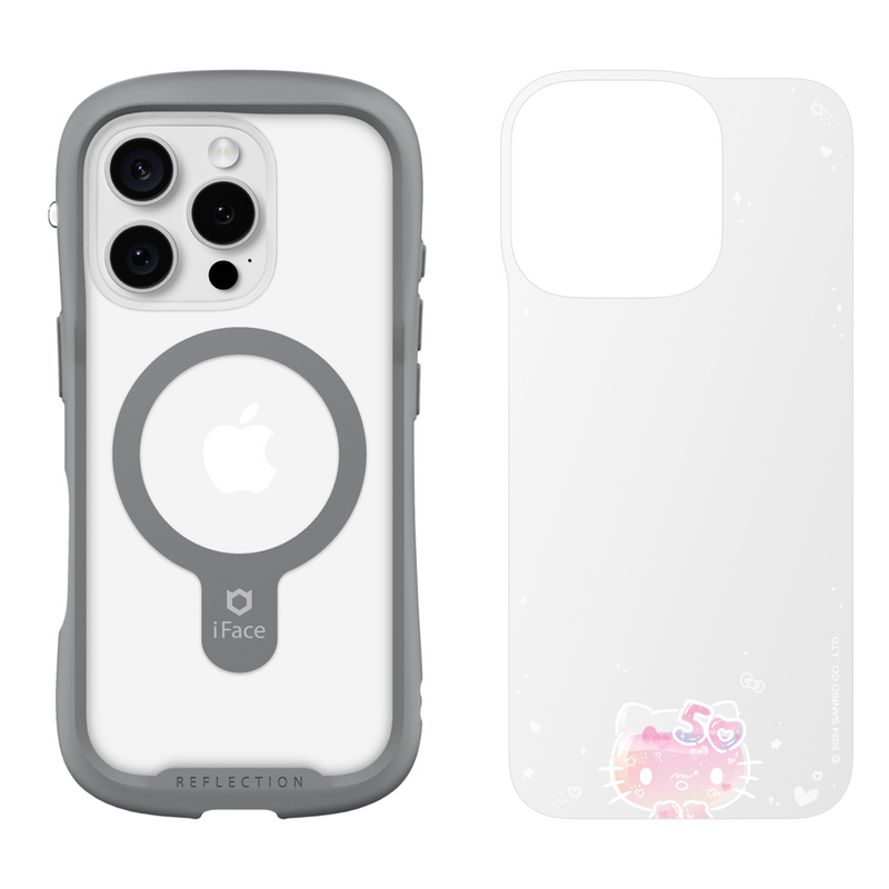 iPhone 16 Series Reflection Case + Sanrio Hello Kitty 50th Anniversary Inner Sheet [Twinkles]