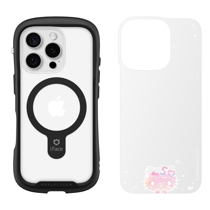 iPhone 16 Series Reflection Case + Sanrio Hello Kitty 50th Anniversary Inner Sheet [Twinkles]