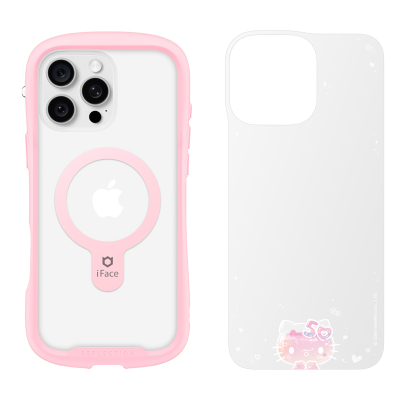 iPhone 16 Series Reflection Case + Sanrio Hello Kitty 50th Anniversary Inner Sheet [Twinkles]