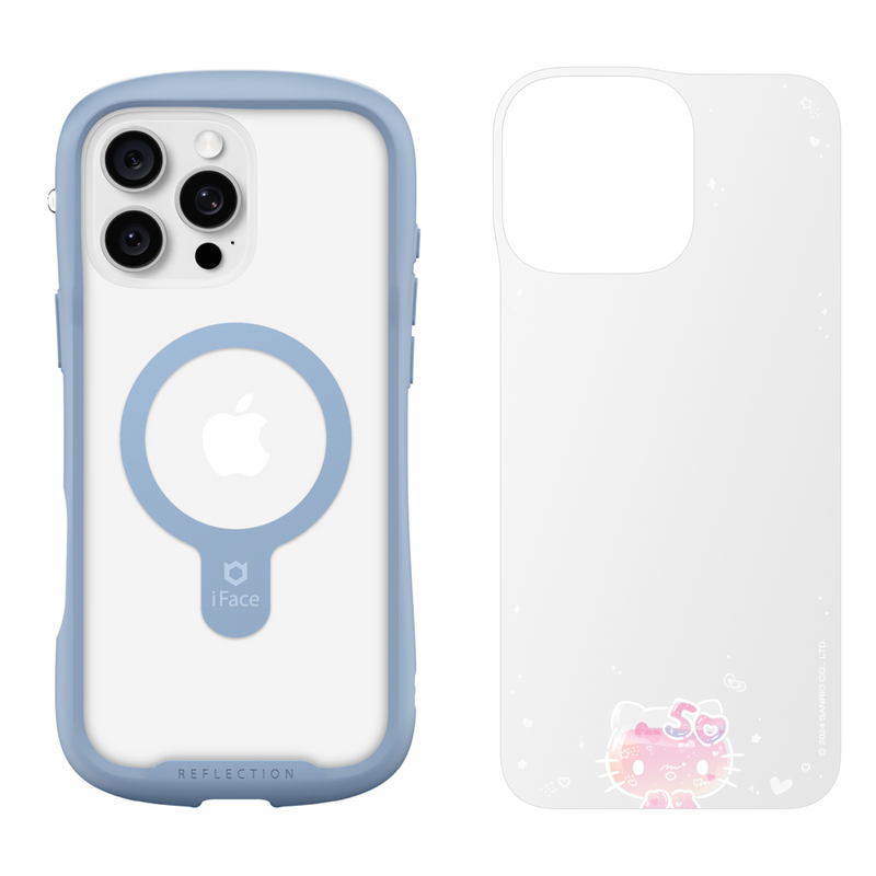 iPhone 16 Series Reflection Case + Sanrio Hello Kitty 50th Anniversary Inner Sheet [Twinkles]