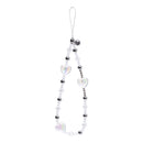 [Charmed by iFace] Phone Charm Wrist Strap Accessory  - Iridescent Heart