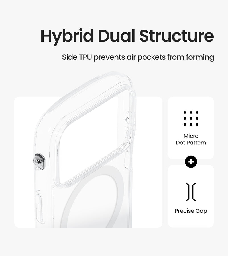 Look In Clear MagSynq for iPhone 17 Series (Clear)