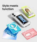 Magsynq Standard Card Wallet Clear - Pink