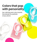 Magsynq Standard Card Wallet Clear - Pink