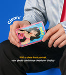 Magsynq Standard Card Wallet Clear - Pink