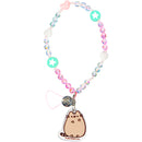 Pusheen the Cat Beaded Charm Mobile Phone Wrist Strap - Pusheen