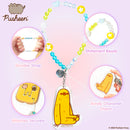 Pusheen the Cat Beaded Charm Mobile Phone Wrist Strap - Sloth