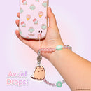 Pusheen the Cat Beaded Charm Mobile Phone Wrist Strap - Pusheen