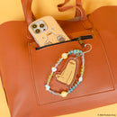 Pusheen the Cat Beaded Charm Mobile Phone Wrist Strap - Sloth