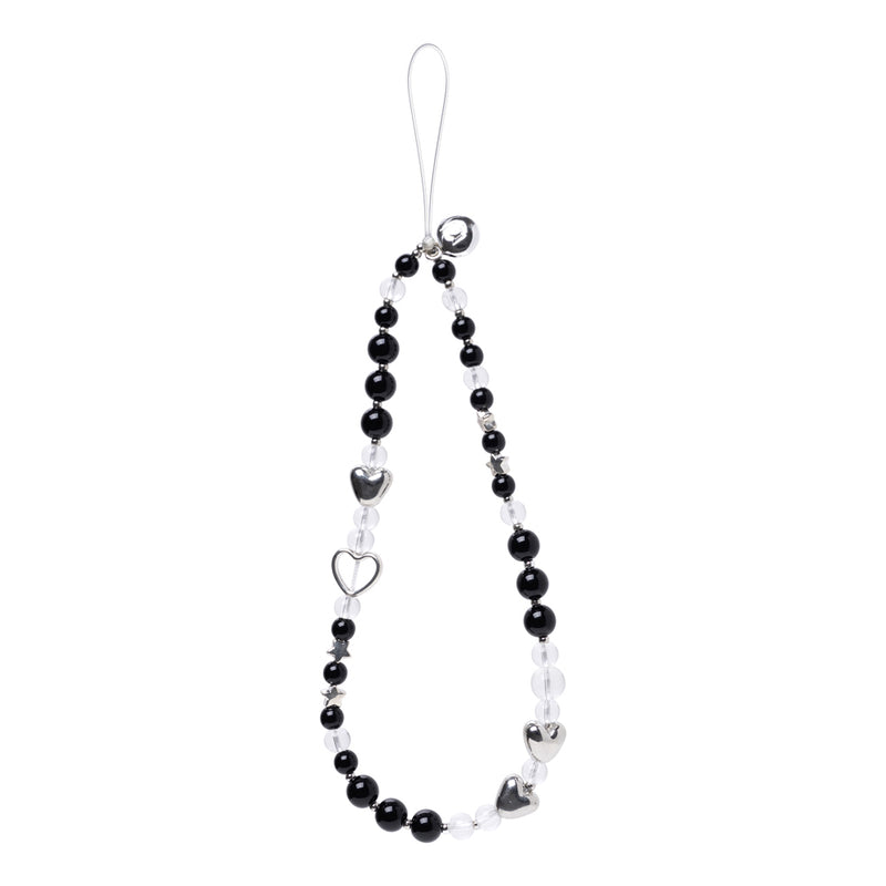 [Charmed by iFace] Phone Charm Wrist Strap Accessory  - Shiny Heart