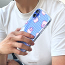 Pusheen the Cat Inner Sheet for iPhone 16 Series - Gamer Girl [Grid]