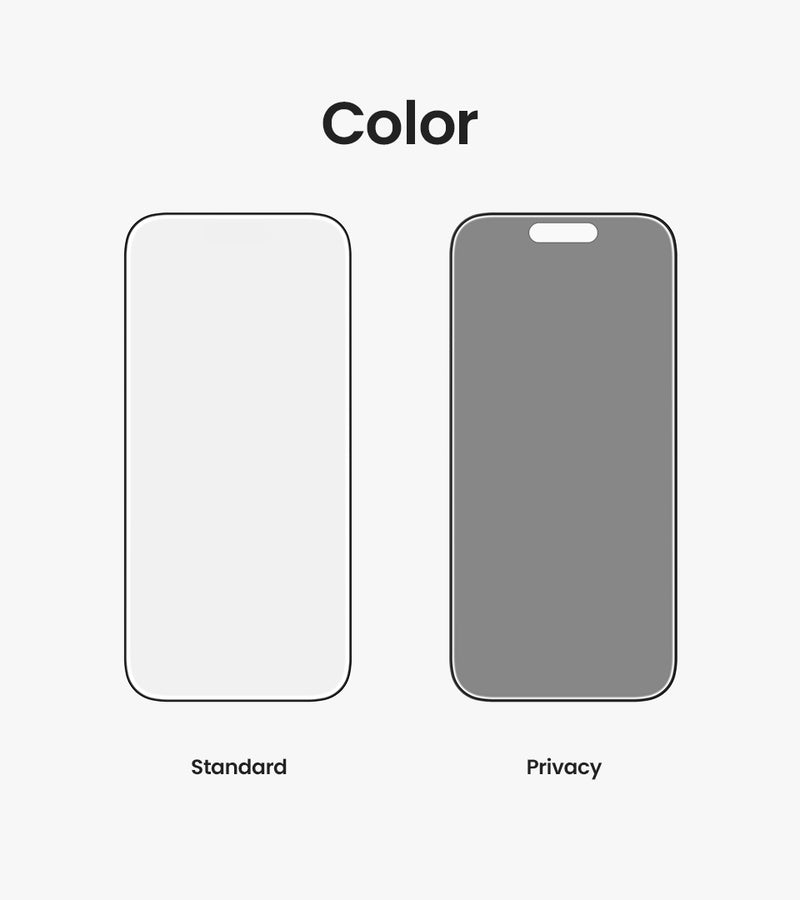Tempered Glass Privacy Film Screen Protector for iPhone Air