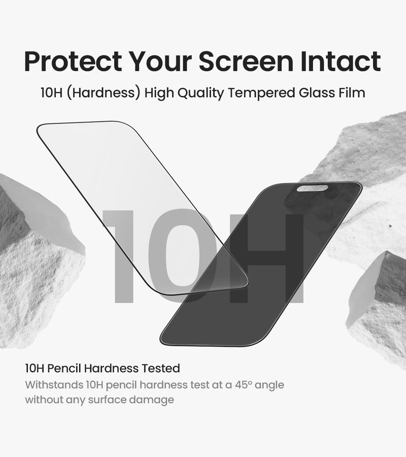 Tempered Glass Privacy Film Screen Protector for iPhone Air