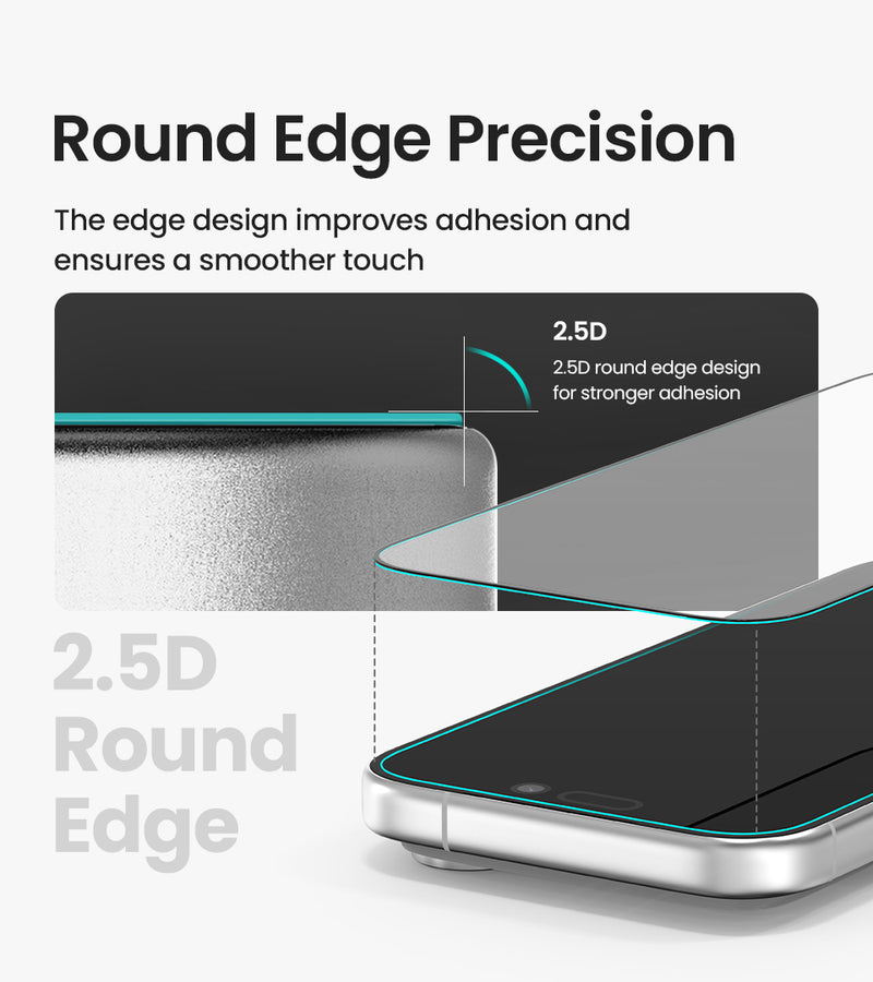 Tempered Glass Privacy Film Screen Protector for iPhone Air