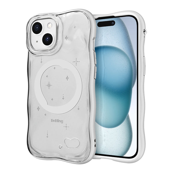iFace BeBling 2 Standard Phone Case for iPhone 15/14/13 - Clear