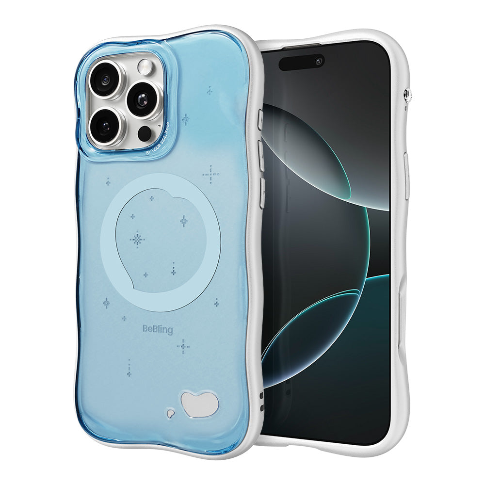 BeBling iPhone 16 ケース iFace BeBling 2 Standard Phone Case for iPhone 16 Series - Blue