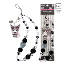 Sanrio Kuromi 20th Anniversary Beaded Charm Mobile Phone Wrist Strap [Limited Edition]