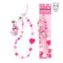 Sanrio My Melody 50th Anniversary Beaded Charm Mobile Phone Wrist Strap [Limited Edition]
