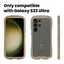 Reflection Clear Case for Samsung Galaxy S23 Ultra - Beige