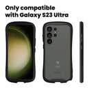 Reflection Clear Case for Samsung Galaxy S23 Ultra - Black