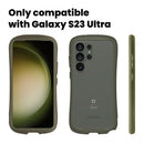 Reflection Clear Case for Samsung Galaxy S23 Ultra - Khaki