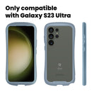 Reflection Clear Case for Samsung Galaxy S23 Ultra - Light Blue