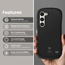 First Class for Samsung Galaxy S23, S23 Plus, and S23 Ultra (Matte Black)