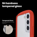 Reflection Clear Case for Samsung Galaxy S23 Ultra - Red
