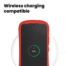 Reflection Clear Case for Samsung Galaxy S23 Ultra - Red