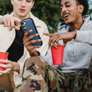 First Class for Samsung Galaxy S23, S23 Plus, and S23 Ultra (Coral Blue)