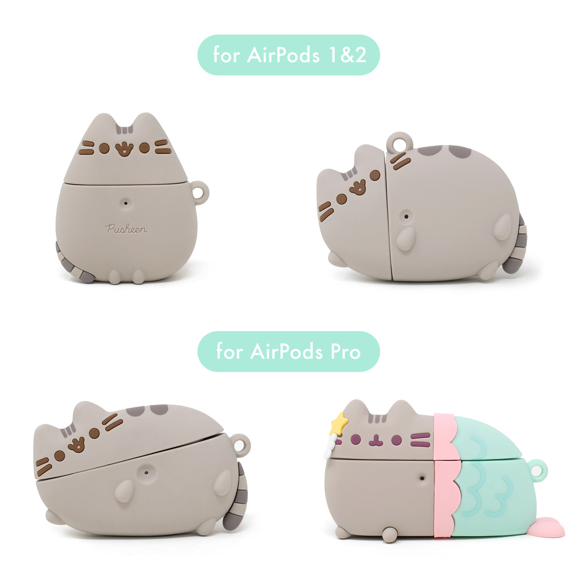 iFace Pusheen the Cat AirPods Case (Lounging) for AirPods Pro | iFace