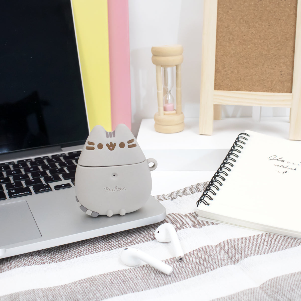iFace Pusheen the Cat AirPods Case (Standing) for AirPods 1 & 2