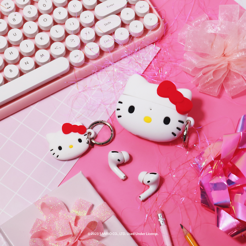 Sanrio Hello Kitty Keychain AirPods Case